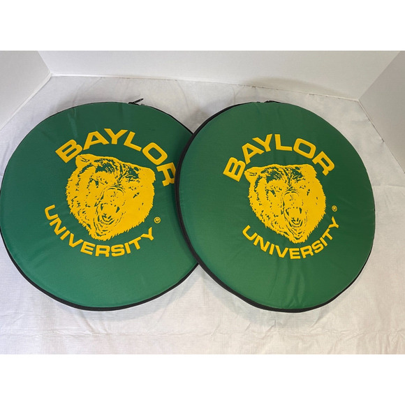 Vintage Baylor Bears Hide-N-Seek Pack Padded Seat/Stadium Cushion Duffle Bag - Picture 1 of 12